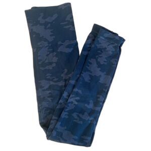 SPANX Look At Me Now Cropped Leggings – Black Camo, Size S